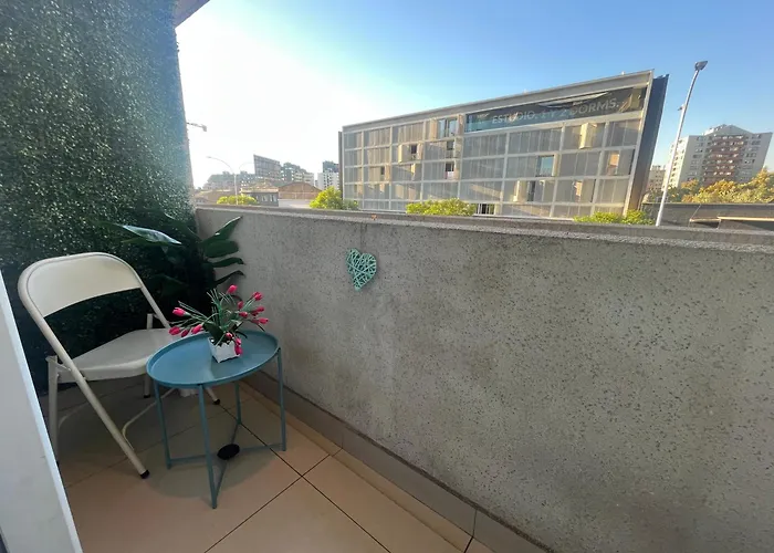 Lindo Departamento Tipo Loft En Nunoa
